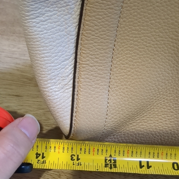 Pristine Kate Spade Tan and Cream Tote Bag - Picture 4 of 14